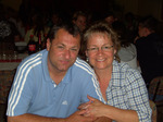 Arbeitskollegin von Franzi, Heike mit ihrem Mann Tasso.